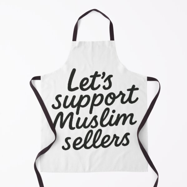 Item preview, Let’s Support Muslim Sellers – Community & Solidarity Message designed and sold by JOANNASKAH.