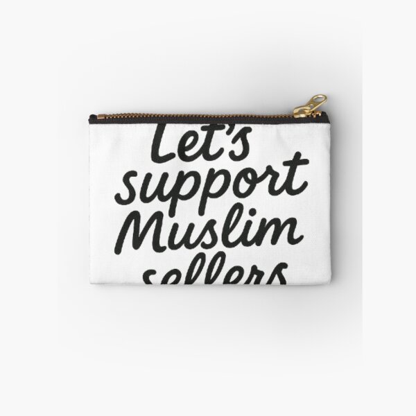 Item preview, Let’s Support Muslim Sellers – Community & Solidarity Message designed and sold by JOANNASKAH.