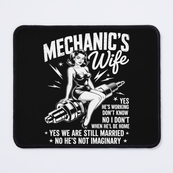 Item preview, I'm A Mechanic's Wife , Mechanic Husband  designed and sold by KotexTemu.