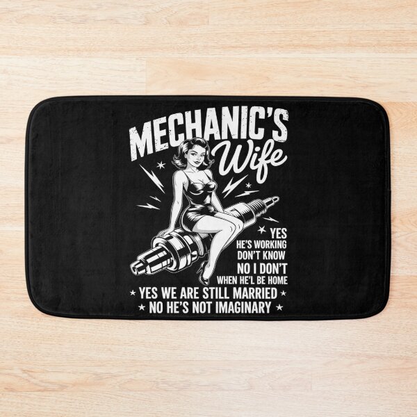 Item preview, I'm A Mechanic's Wife , Mechanic Husband  designed and sold by KotexTemu.