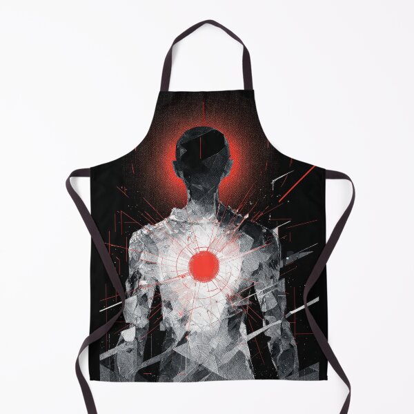 Item preview, Crimson Core – Futuristic Cyber Entity designed and sold by wolfgangrainer.