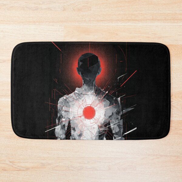 Item preview, Crimson Core – Futuristic Cyber Entity designed and sold by wolfgangrainer.