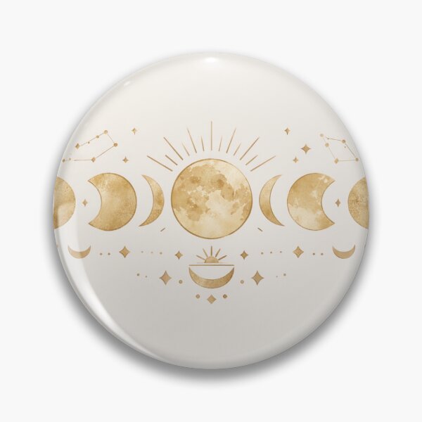 Artikelvorschau, Moon Phases in Boho Style - Celestial Wall Art entworfen und verkauft von Favorablegin.
