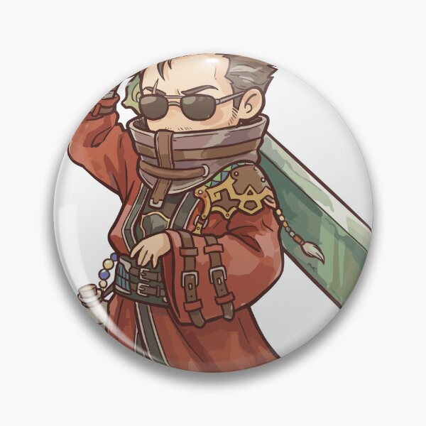 Item preview, Auron Final Fantasy X FF10 FFX designed and sold by bapupa.