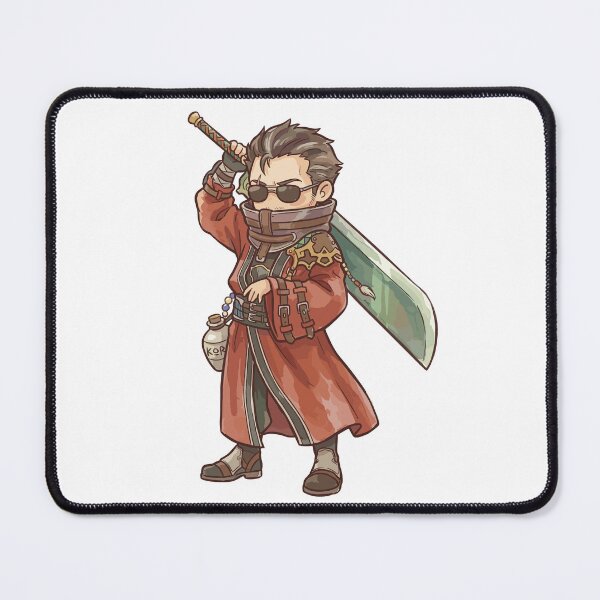 Item preview, Auron Final Fantasy X FF10 FFX designed and sold by bapupa.