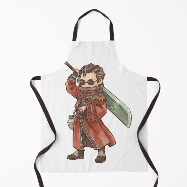 Item preview, Auron Final Fantasy X FF10 FFX designed and sold by bapupa.