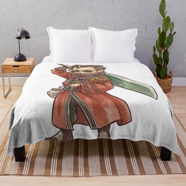 Item preview, Auron Final Fantasy X FF10 FFX designed and sold by bapupa.