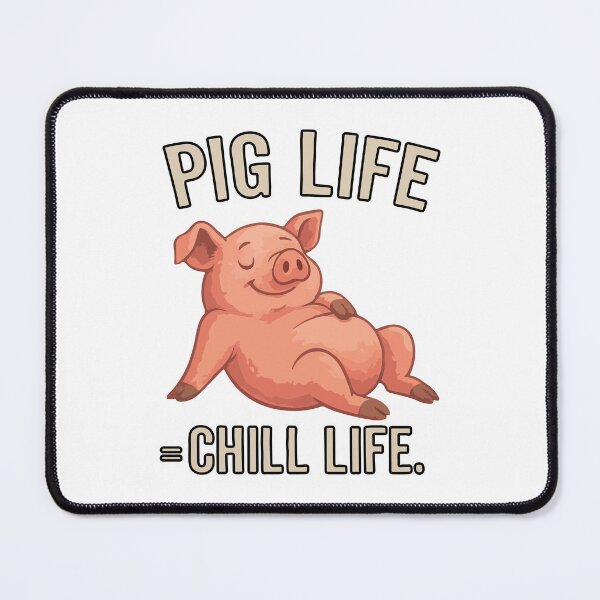 Item preview, Pig Life = Chill Life – Relaxed Pig Chill Vibes Design designed and sold by storelibertys.