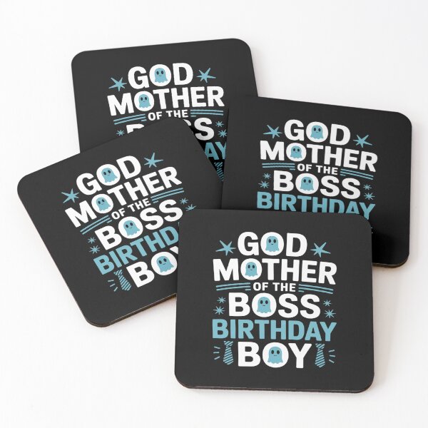 Item preview, Godmother Of The Boss Birthday Boy Baby Decor Family Matchin  designed and sold by VerseFarm.