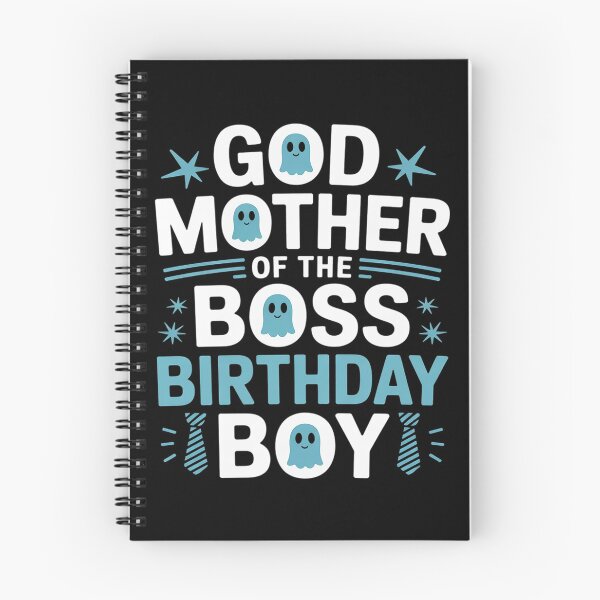 Item preview, Godmother Of The Boss Birthday Boy Baby Decor Family Matchin  designed and sold by VerseFarm.