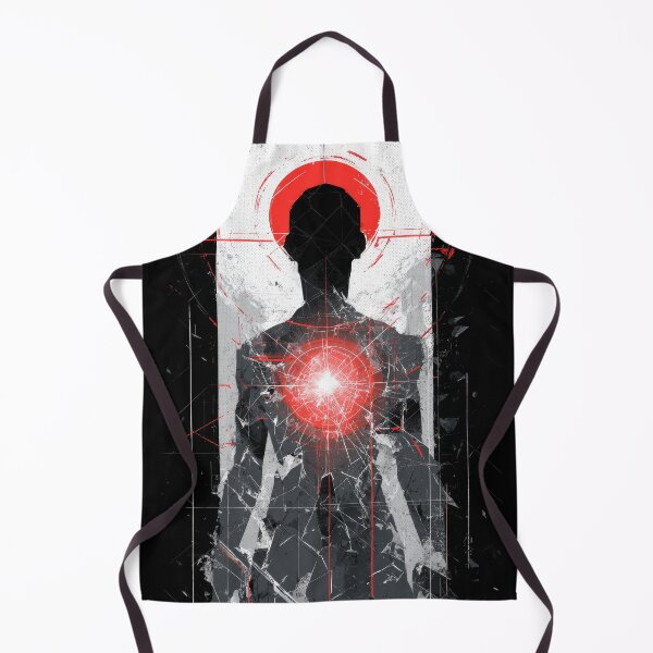 Item preview, Crimson Core – Futuristic Cyber Entity designed and sold by wolfgangrainer.