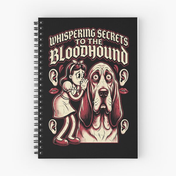 Item preview, Secrets For The Patient Bloodhound designed and sold by Flying Doggo.