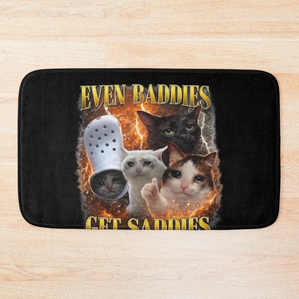 Item preview, even baddies get saddies designed and sold by itswallcraft.