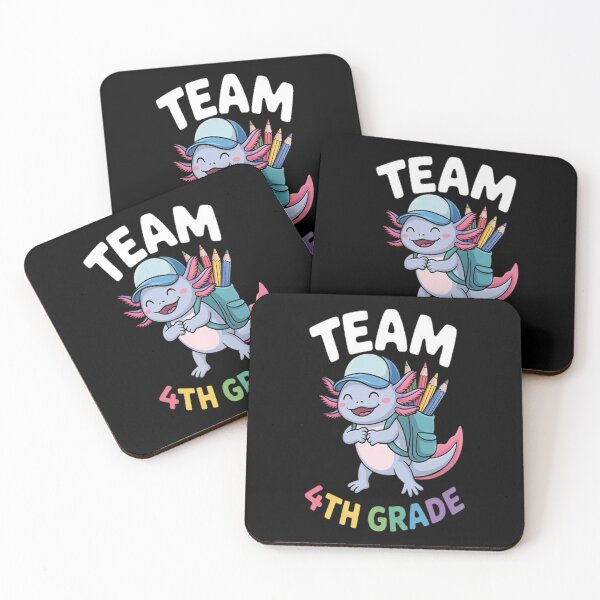 Item preview, Team 4th Grade Axolotl Squad Teacher Student Back To School designed and sold by LacostCarl.