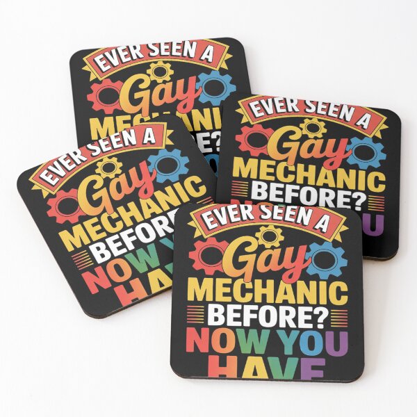 Item preview, LGBTQ Gay Pride Ever Seen A Gay Mechanic Before  designed and sold by KotexTemu.
