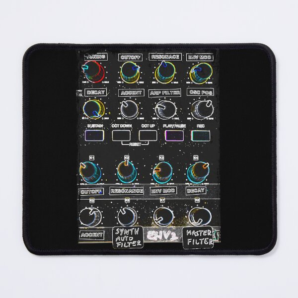 Item preview,  Analog Synthesizer Knobs With Labels Auto Filter Waster  designed and sold by BrianCFulleon22.