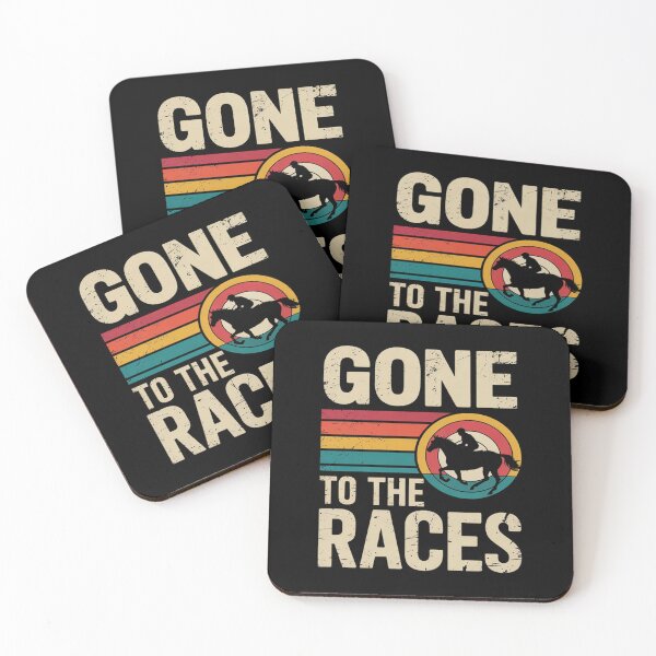 Item preview, Gone To The Races Retro Loves American Quarter Horse Racing  designed and sold by VerseFarm.