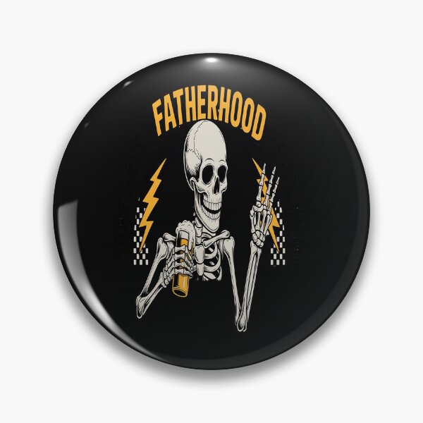 Item preview, Fatherhood Skeleton  Funny Skeleton Dad designed and sold by tkhrbika.