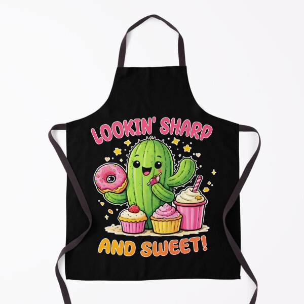 Item preview, Lookin Sharp and Sweet Funny Cactus Food Pun designed and sold by Mr Lee.
