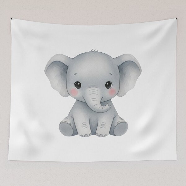 Item preview, Cute elephant designed and sold by cr8or.