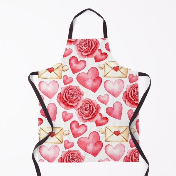 Item preview, Love Letters in Bloom – Romantic Watercolor Pattern designed and sold by meesub.