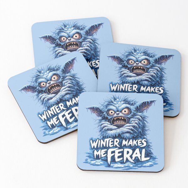 Item preview, Winter Makes Me Feral  designed and sold by Rare Plus Apparel!.