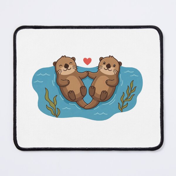 Item preview, My Significant Otter - Cute Valentine Couple designed and sold by Petzzz.