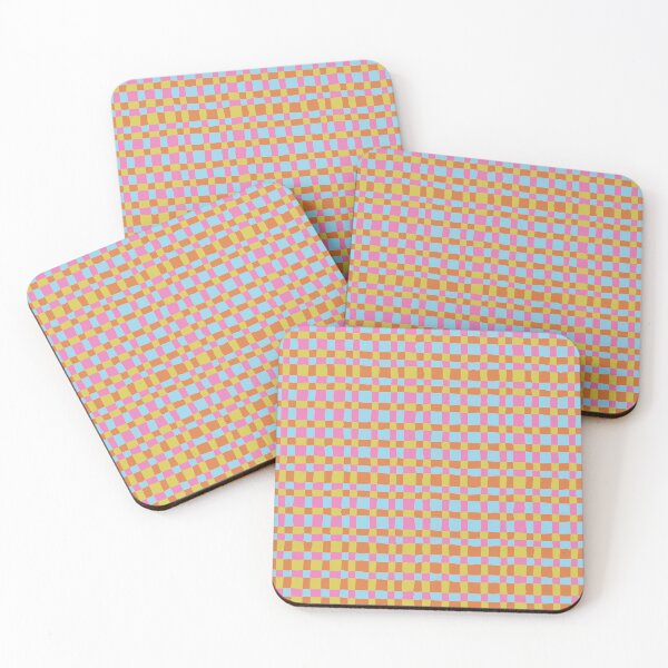 Item preview, Irregular multicolor gingham designed and sold by mirimo.