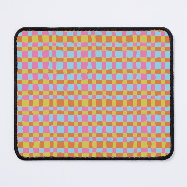 Item preview, Irregular multicolor gingham designed and sold by mirimo.