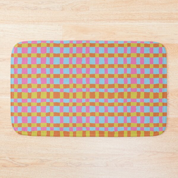 Item preview, Irregular multicolor gingham designed and sold by mirimo.