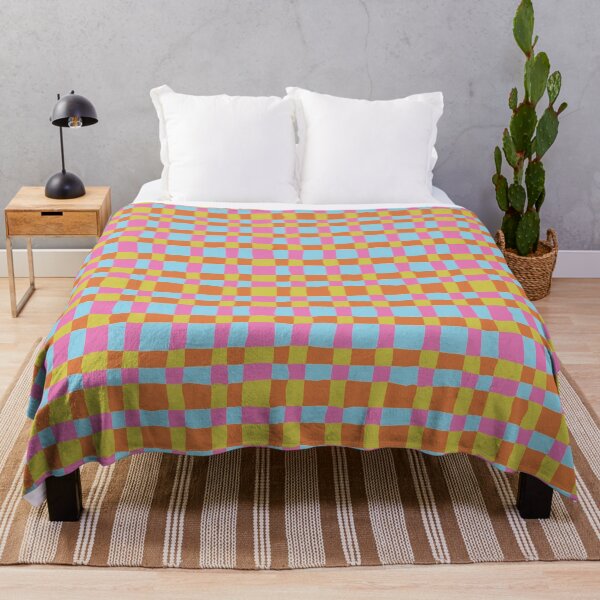 Item preview, Irregular multicolor gingham designed and sold by mirimo.