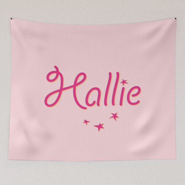 Item preview, My Name is Hallie designed and sold by CharlottePlaceArt.