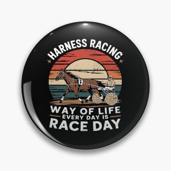 Item preview, Harness Racing Way Of Life Horse Racing Track Trotter  designed and sold by VerseFarm.