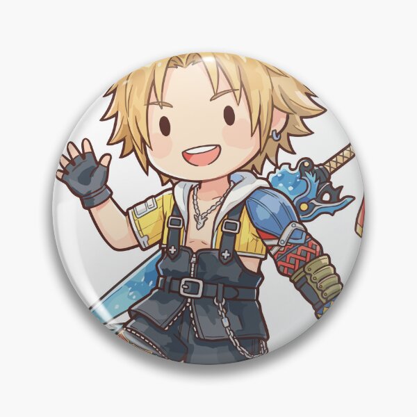 Item preview, Tidus Final Fantasy X FF10 FFX designed and sold by bapupa.