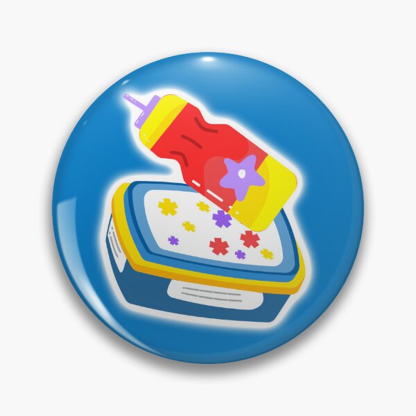 Item preview, Cute Sipper & Lunch Box Illustration | Kids School Essentials Sticker designed and sold by steekeets.