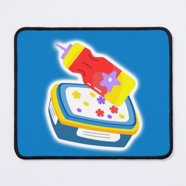 Item preview, Cute Sipper & Lunch Box Illustration | Kids School Essentials Sticker designed and sold by steekeets.