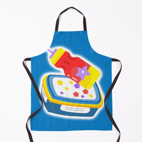 Item preview, Cute Sipper & Lunch Box Illustration | Kids School Essentials Sticker designed and sold by steekeets.