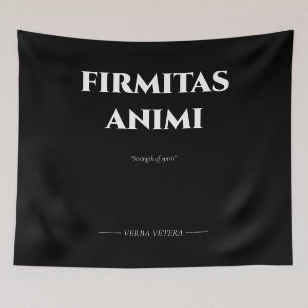 Item preview, Firmitas Animi – Latin Phrase of Inner Strength designed and sold by BrushRushX.