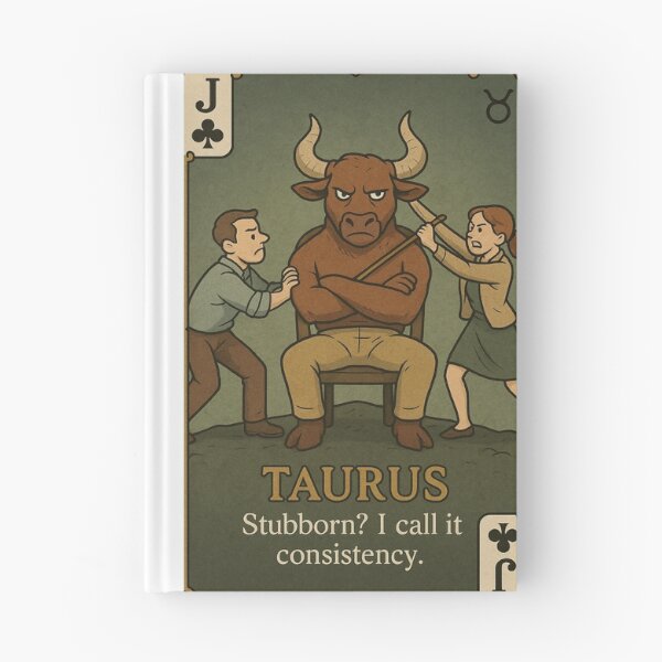 Item preview, Taurus Funny Zodiac Card – Astrology Meme Playing Card designed and sold by the-dovlat.