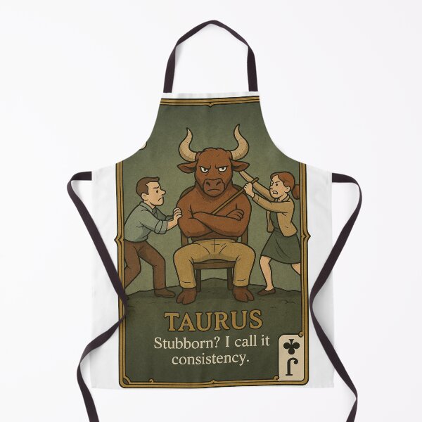Item preview, Taurus Funny Zodiac Card – Astrology Meme Playing Card designed and sold by the-dovlat.