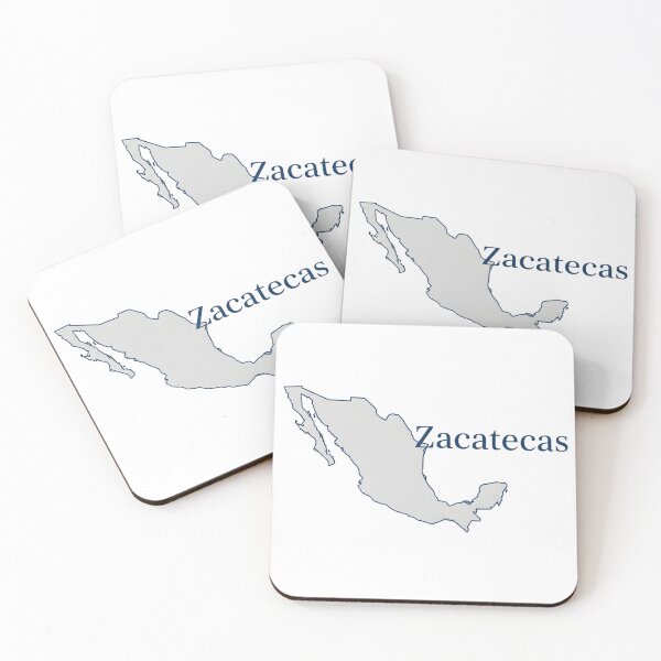 Item preview, Zacatecas State Map – Minimal Mexican Travel Art Illustration designed and sold by KivaroArt.