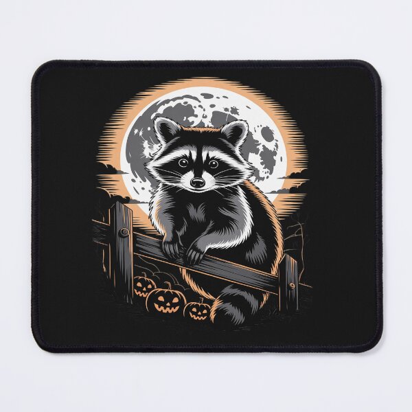 Item preview, Feral Halloween trash panda designed and sold by tkhrbika.