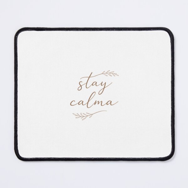 Item preview, Camiseta minimalista con frase "Mantén la calma" designed and sold by PRfoxy.