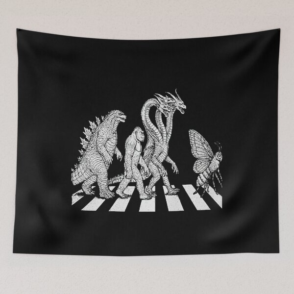 Item preview, Funny Monster Fan Art Gojira Godzilla Kong designed and sold by ErinMeacham.