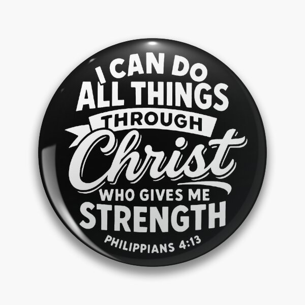 Item preview, Philippians 4:13 I can do all things through Christ who gives me strength designed and sold by plushism.
