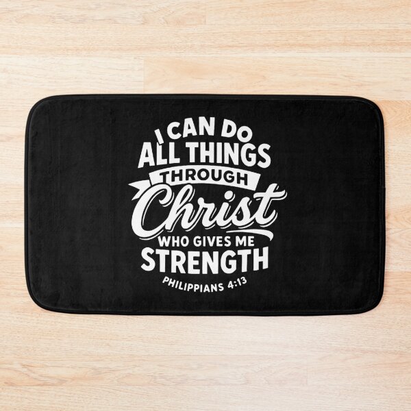 Item preview, Philippians 4:13 I can do all things through Christ who gives me strength designed and sold by plushism.