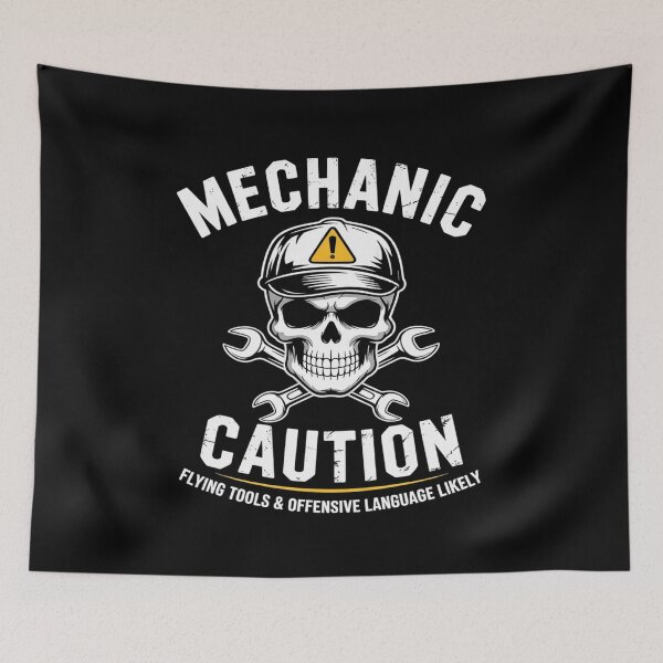 Item preview, Mechanic Flying Tools Wrench Funny Car Auto Garage Men Dad  designed and sold by KotexTemu.