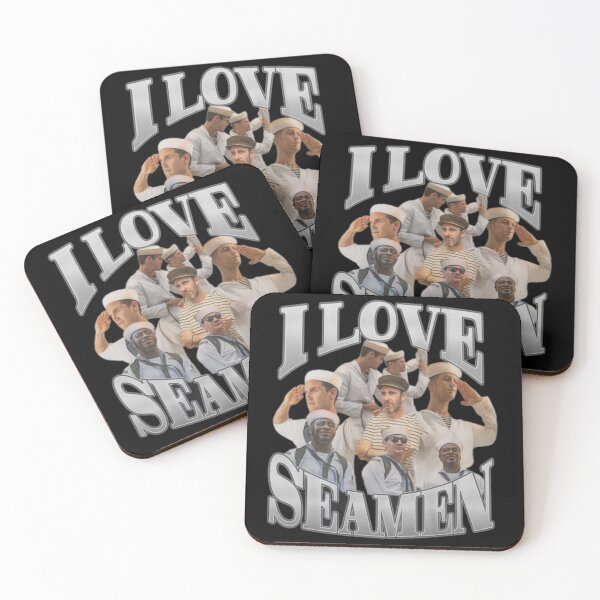 Item preview, i love seamen designed and sold by itswallcraft.