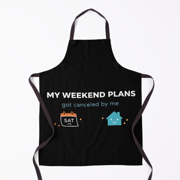 Item preview, My Weekend Plans Got Canceled By Me – Funny Introvert Quote Minimal Typography Design designed and sold by TTStudio.