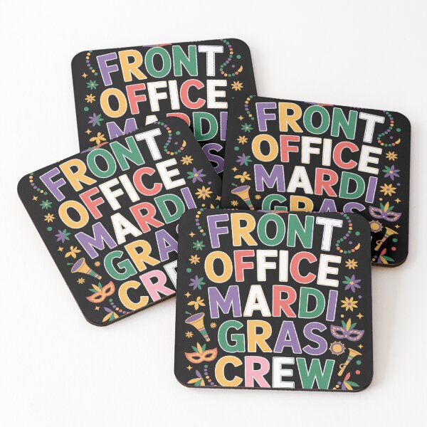 Item preview, Front Office Mardi Gras Crew Office Staff Mardi Carnival designed and sold by joedavila.